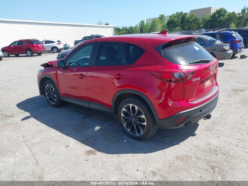 2016 MAZDA CX-5 GRAND TOURING - JM3KE2DY0G0613713