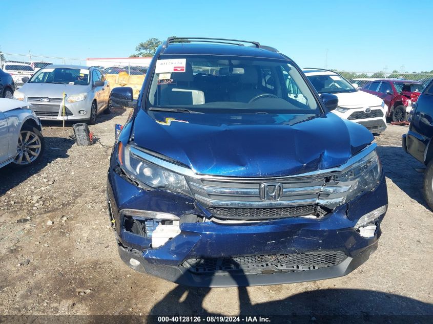 5FNYF6H70GB089702 2016 Honda Pilot Ex-L