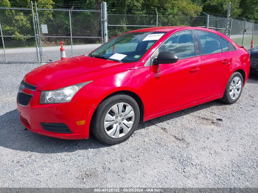 2014 Chevrolet Cruze Ls VIN: 1G1PA5SH4E7369558 Lot: 40128152