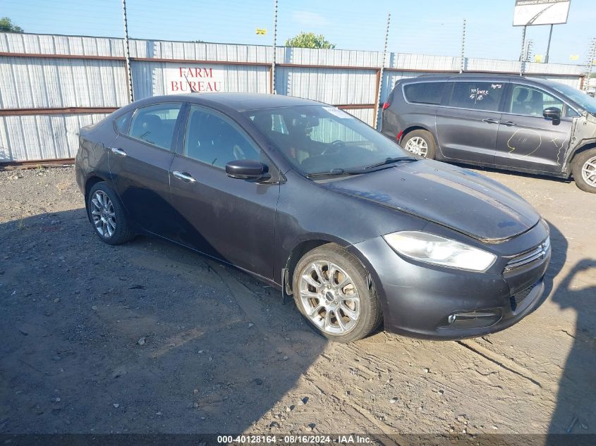 2013 Dodge Dart Limited/R/T VIN: 1C3CDFCHXDD235420 Lot: 40128164