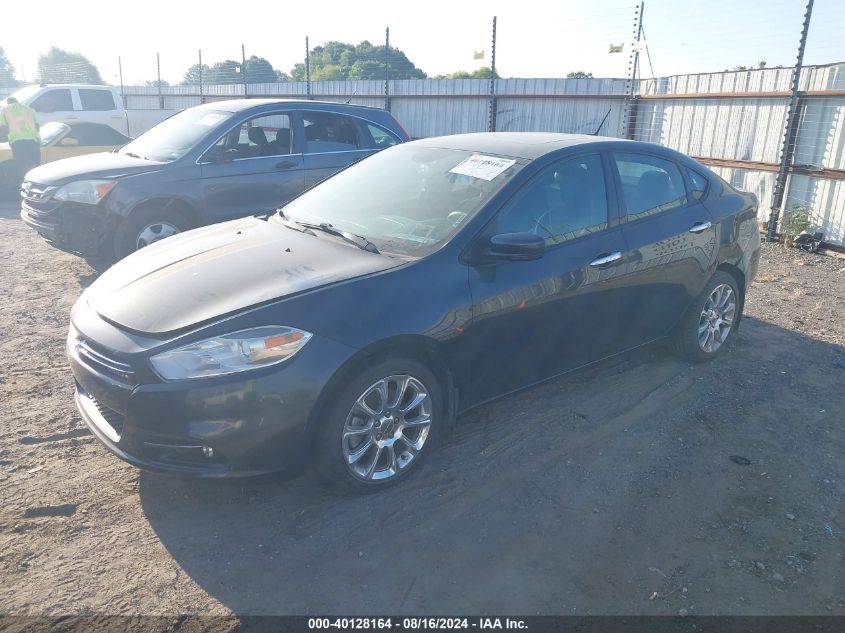 2013 Dodge Dart Limited/R/T VIN: 1C3CDFCHXDD235420 Lot: 40128164