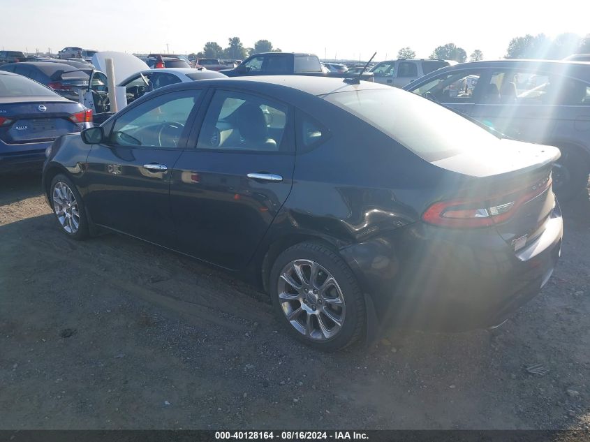 2013 Dodge Dart Limited/R/T VIN: 1C3CDFCHXDD235420 Lot: 40128164