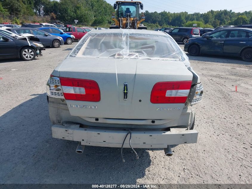 2006 Lincoln Zephyr VIN: 3LNHM26106R649224 Lot: 40128277