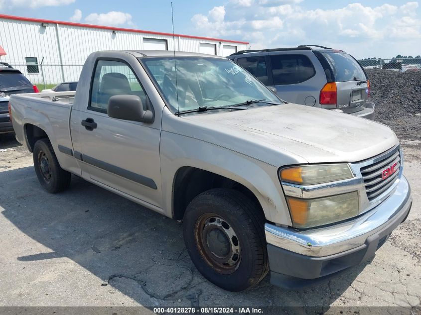 2007 GMC Canyon Work Truck VIN: 1GTCS149378215504 Lot: 40128278