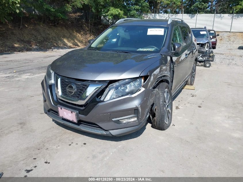 2019 Nissan Rogue Sl VIN: 5N1AT2MV2KC755242 Lot: 40128280