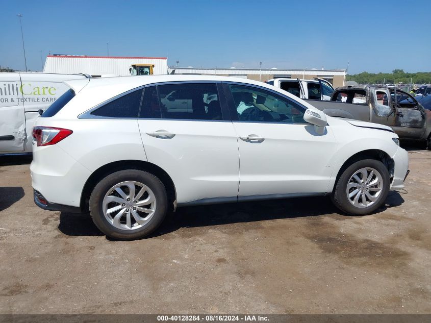 2016 Acura Rdx Acurawatch Plus Pkg VIN: 5J8TB3H37GL012857 Lot: 40128284