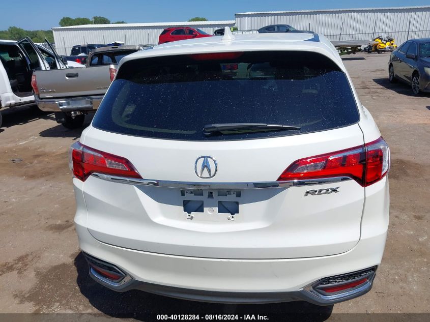 2016 Acura Rdx Acurawatch Plus Pkg VIN: 5J8TB3H37GL012857 Lot: 40128284