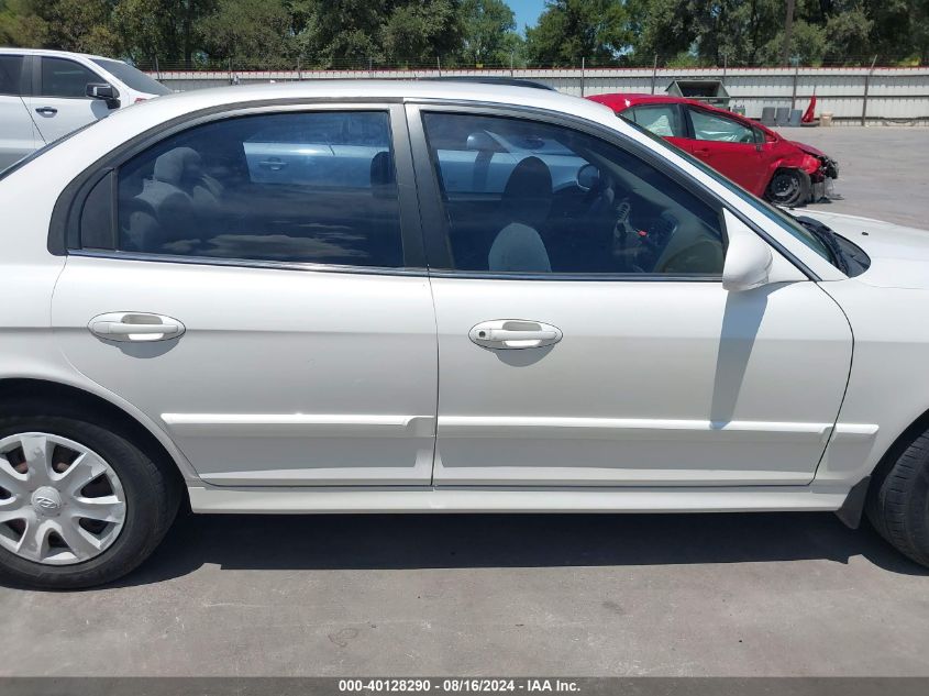 2003 Hyundai Sonata VIN: KMHWF25S63A880257 Lot: 40128290