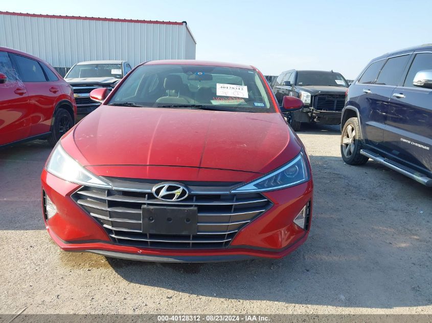 2019 Hyundai Elantra Sel VIN: 5NPD84LF9KH459017 Lot: 40128312