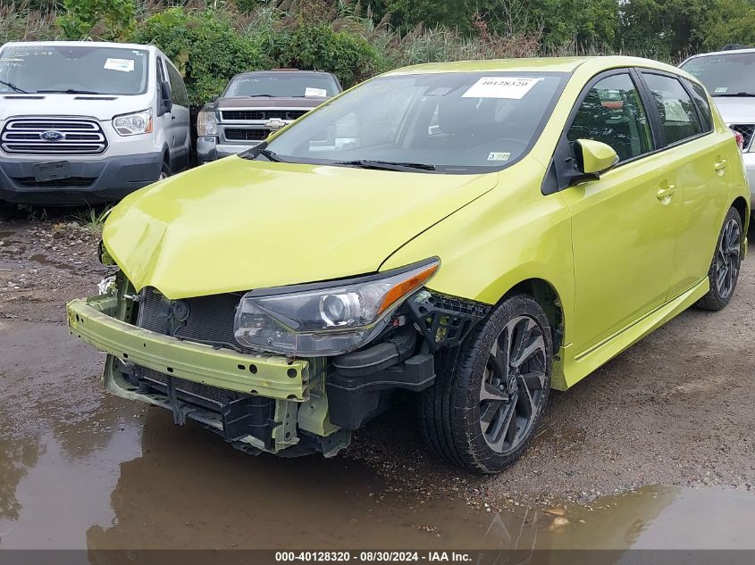 2017 Toyota Corolla Im VIN: JTNKARJE6HJ546890 Lot: 40128320