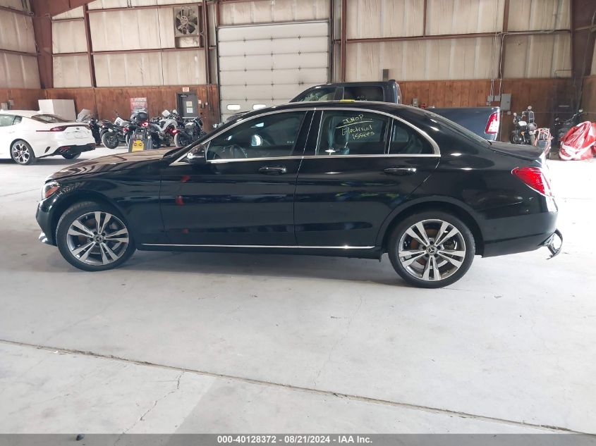 2021 Mercedes-Benz C 300 4Matic VIN: W1KWF8EB5MR627818 Lot: 40128372