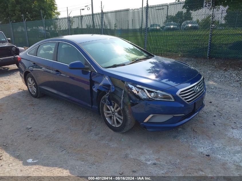 2016 Hyundai Sonata Se VIN: 5NPE24AF0GH402589 Lot: 40286610