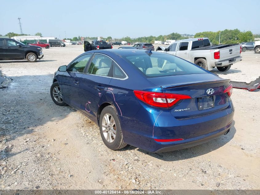 2016 Hyundai Sonata Se VIN: 5NPE24AF0GH402589 Lot: 40286610