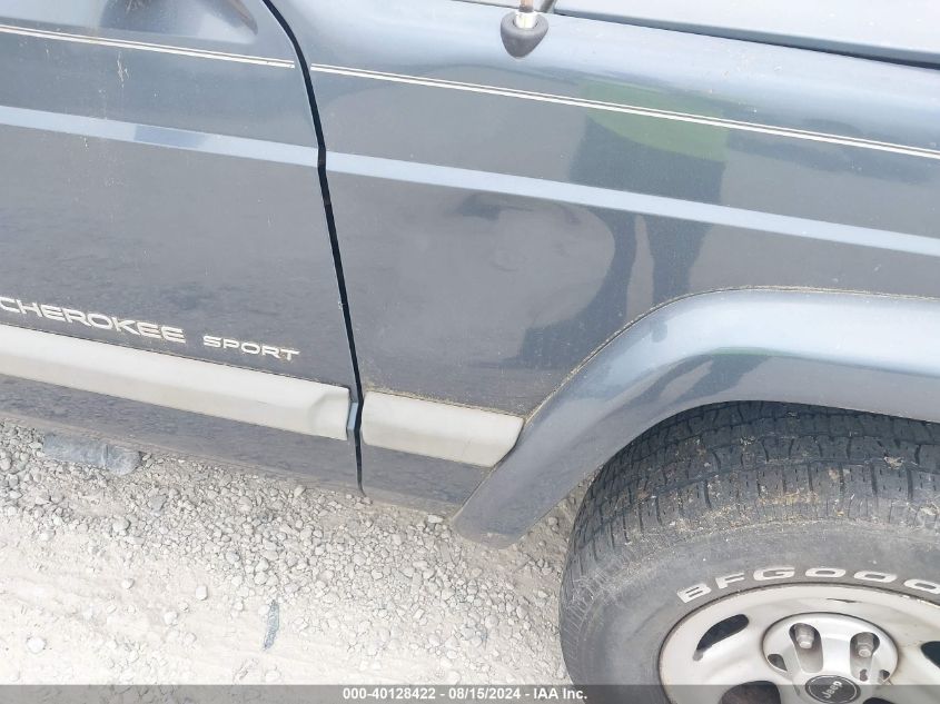 2001 Jeep Cherokee Sport VIN: 1J4FF48S31L610247 Lot: 40128422