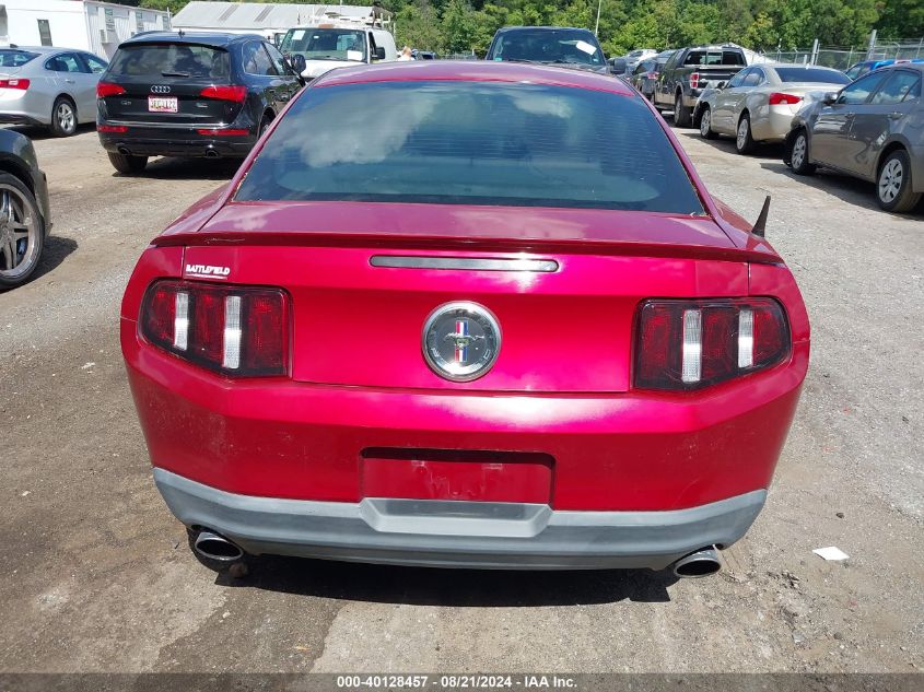 2012 Ford Mustang VIN: 1ZVBP8AM2C5220992 Lot: 40128457