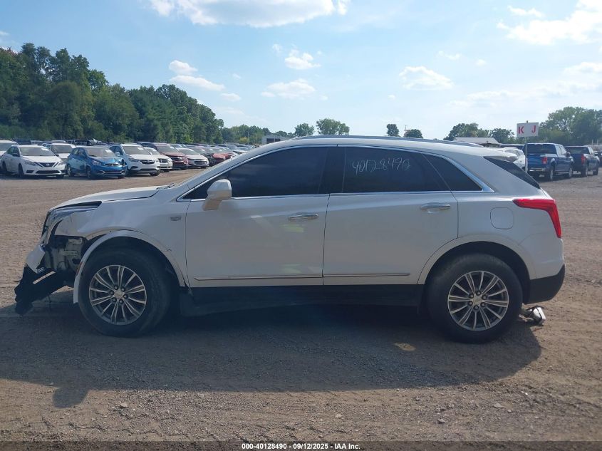 2019 Cadillac Xt5 Luxury VIN: 1GYKNCRSXKZ281152 Lot: 40128490