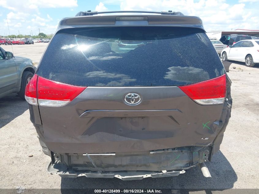 2014 Toyota Sienna Le VIN: 5TDKK3DC0ES503377 Lot: 40128499