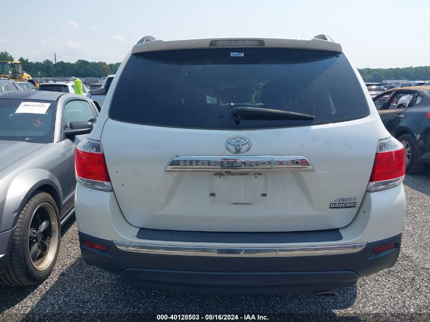 2013 Toyota Highlander Base Plus V6 VIN: 5TDBK3EH8DS181760 Lot: 40128503