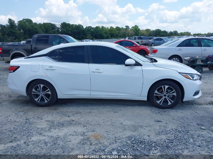 2022 Nissan Sentra Sv Xtronic Cvt VIN: 3N1AB8CV0NY203989 Lot: 40128533