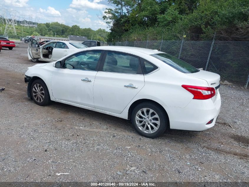 VIN 3N1AB7APXKY456649 2019 NISSAN SENTRA SV