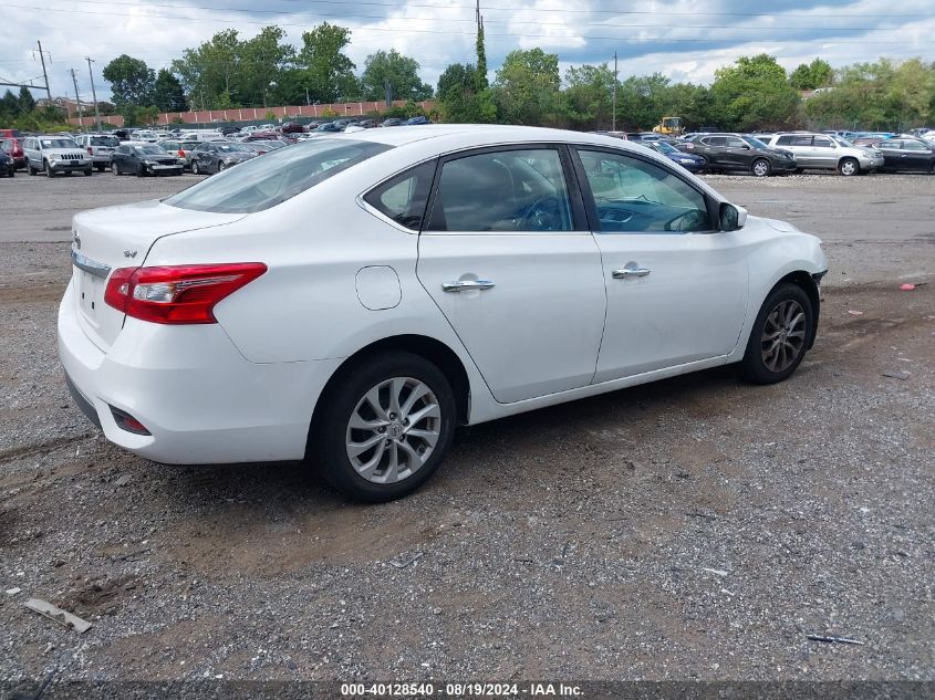 VIN 3N1AB7APXKY456649 2019 NISSAN SENTRA SV