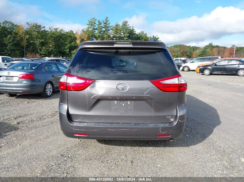 2016 Toyota Sienna Le VIN: 5TDKK3DC8GS763237 Lot: 40128562