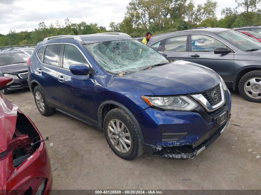 2020 Nissan Rogue Sv Fwd VIN: JN8AT2MT7LW001695 Lot: 40128589