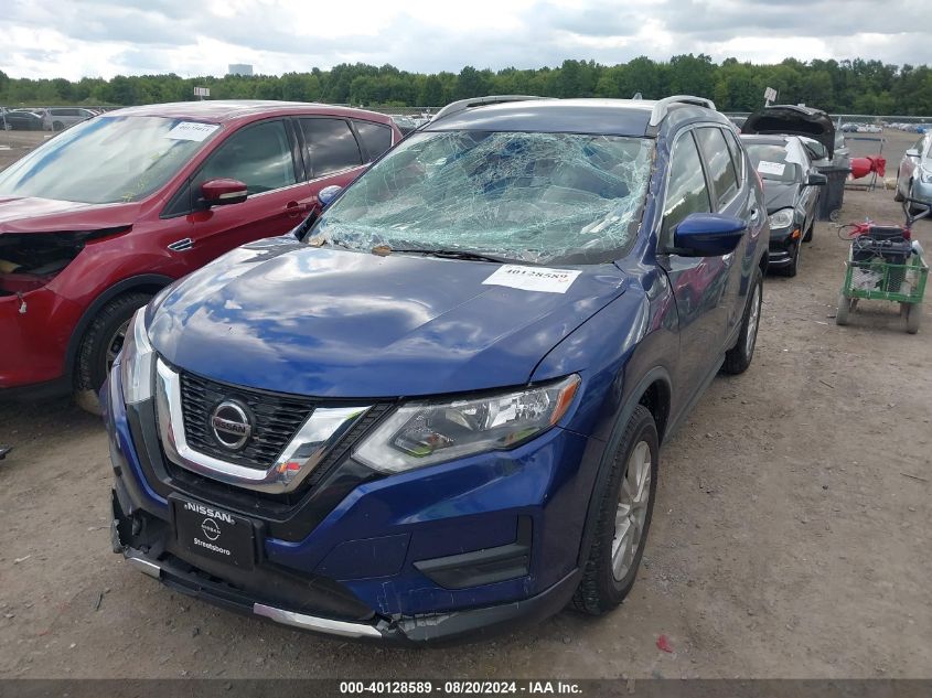 2020 Nissan Rogue Sv Fwd VIN: JN8AT2MT7LW001695 Lot: 40128589