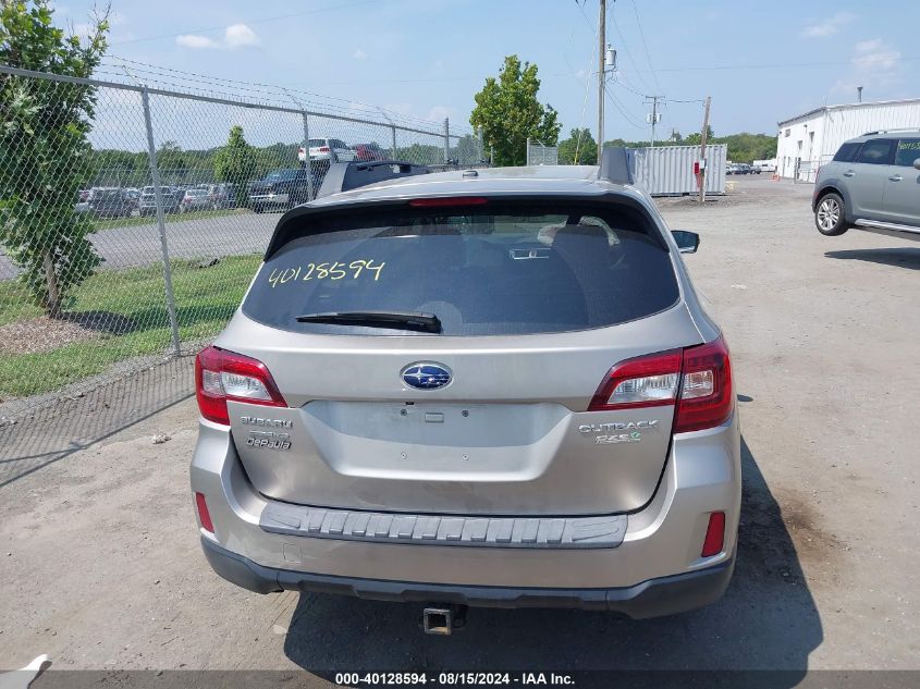 2015 Subaru Outback 2.5I Limited VIN: 4S4BSALC9F3269700 Lot: 40128594