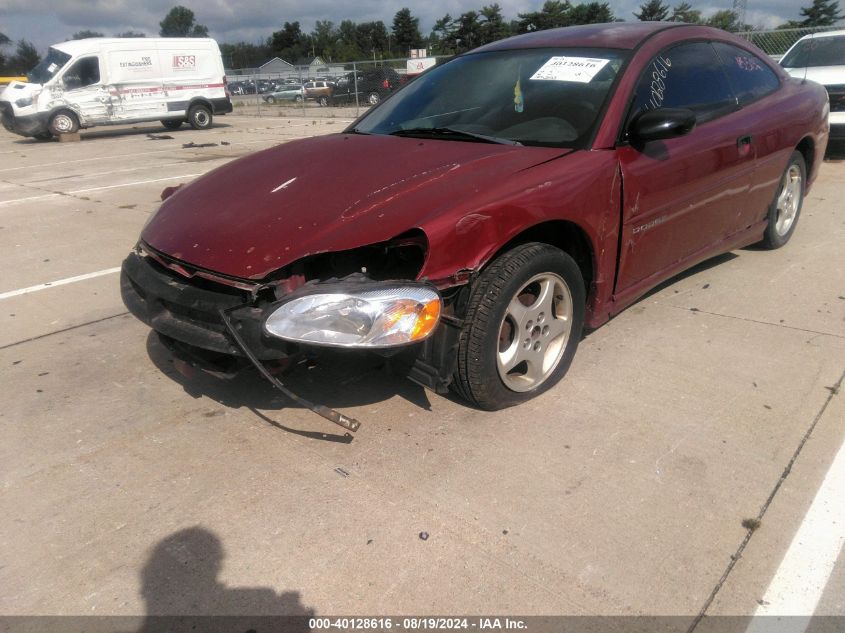 2001 Dodge Stratus Se VIN: 4B3AG42G91E228228 Lot: 40128616