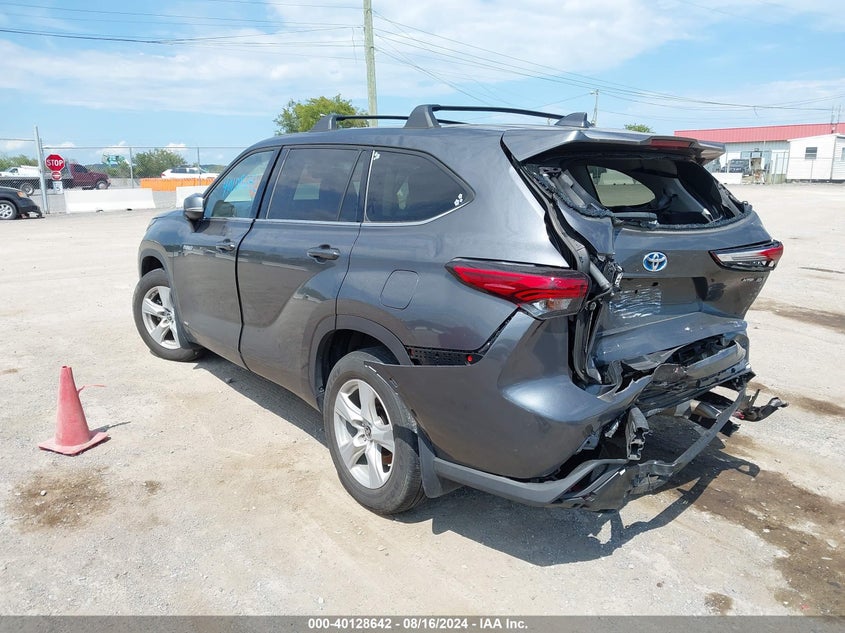 VIN 5TDBBRCH1LS511985 2020 TOYOTA HIGHLANDER HYBRID LE