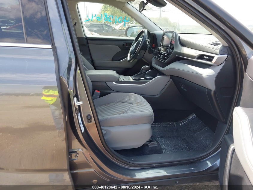VIN 5TDBBRCH1LS511985 2020 TOYOTA HIGHLANDER HYBRID LE