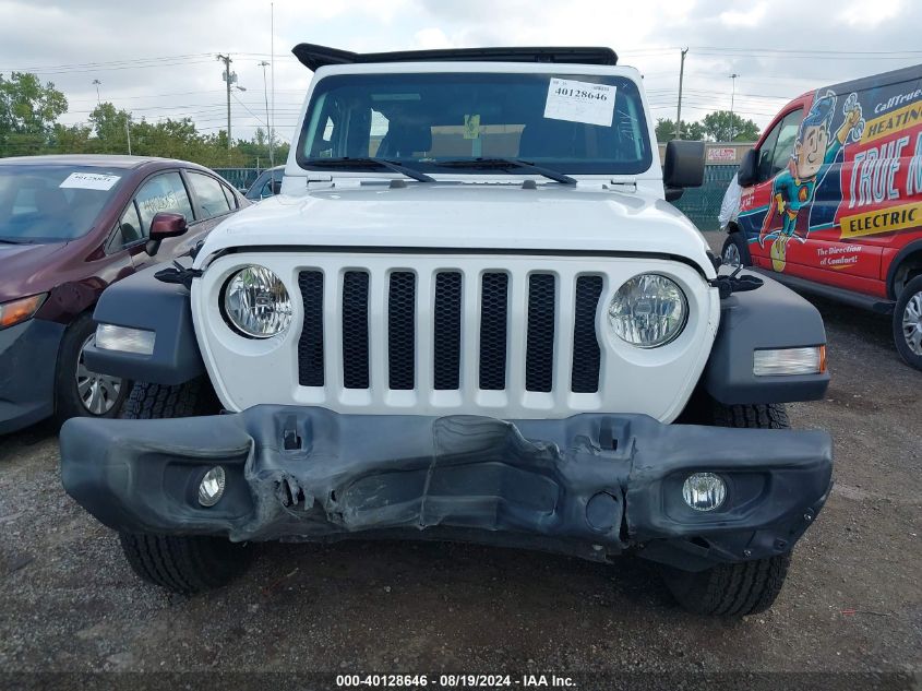 2019 Jeep Wrangler Unlimited Sport S 4X4 VIN: 1C4HJXDG3KW516899 Lot: 40128646