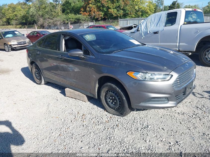 2013 Ford Fusion S VIN: 3FA6P0G76DR285386 Lot: 40128660