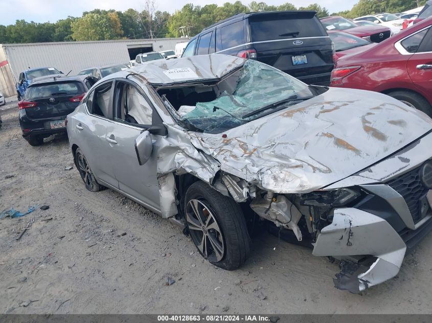 2021 Nissan Sentra Sv VIN: 3N1AB8CV8MY226192 Lot: 40128663