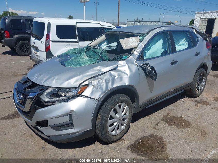 2017 Nissan Rogue S/Sl/Sv VIN: JN8AT2MV7HW019929 Lot: 40128676