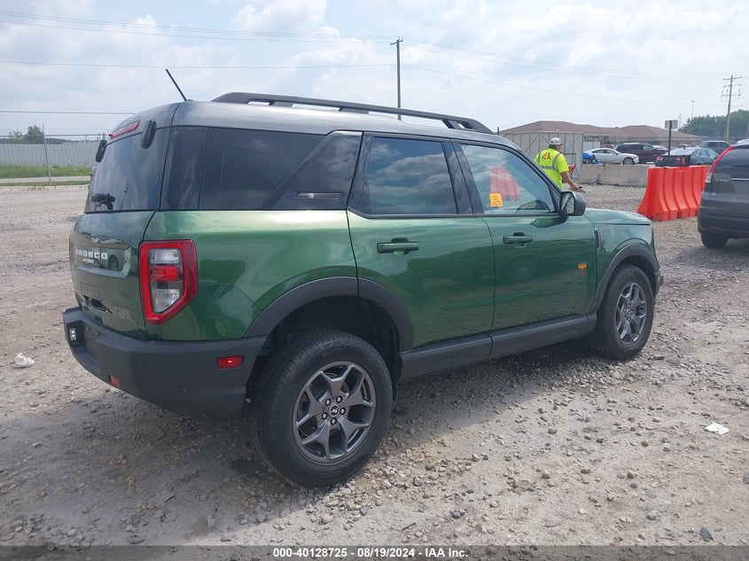 VIN 3FMCR9D91PRD95067 2023 FORD BRONCO SPORT BADLANDS