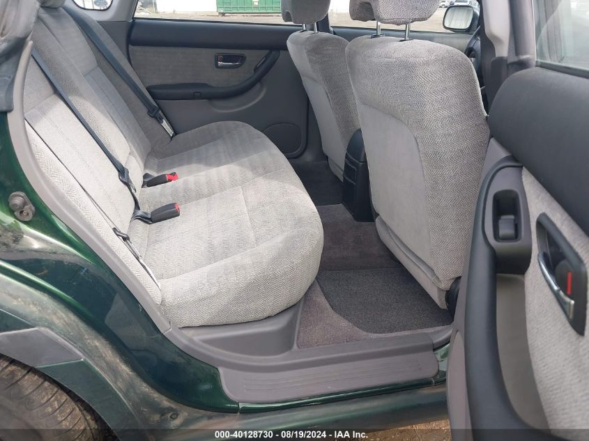 2000 Subaru Legacy L VIN: 4S3BE6358Y7202852 Lot: 40128730