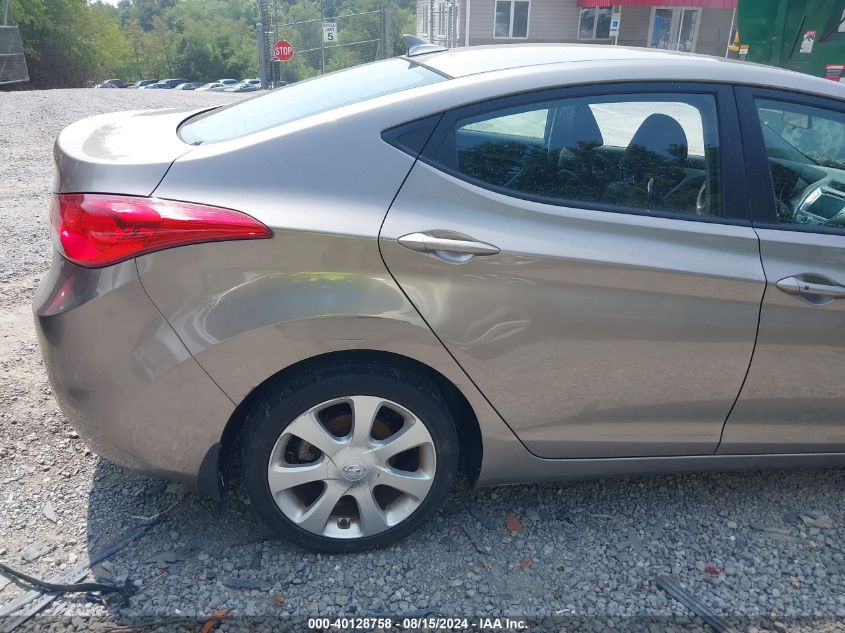 2013 Hyundai Elantra Limited VIN: 5NPDH4AE7DH336362 Lot: 40128758