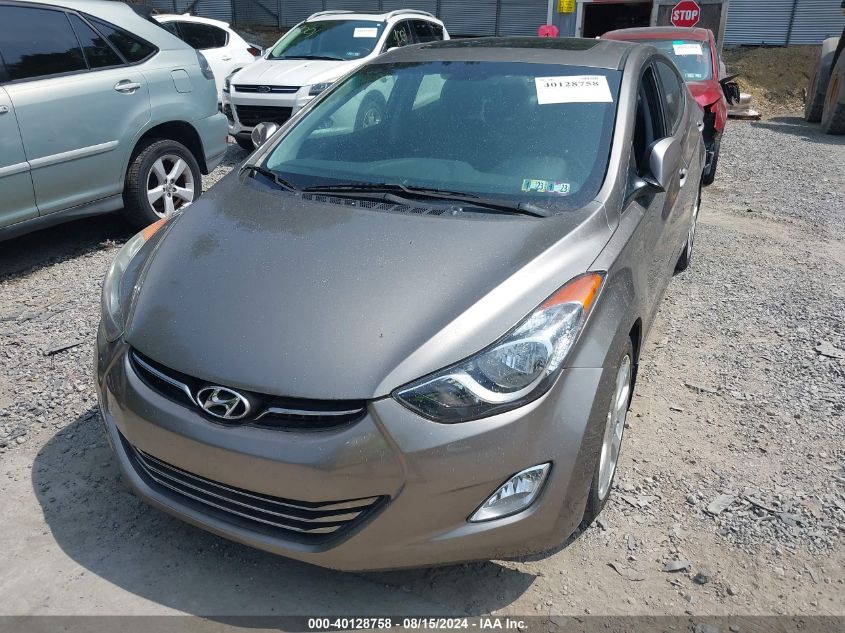 2013 Hyundai Elantra Limited VIN: 5NPDH4AE7DH336362 Lot: 40128758