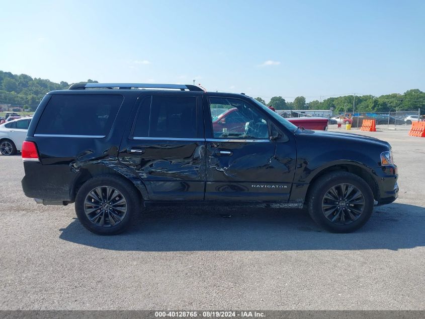 2016 Lincoln Navigator Select VIN: 5LMJJ2JTXGEL06294 Lot: 40128765