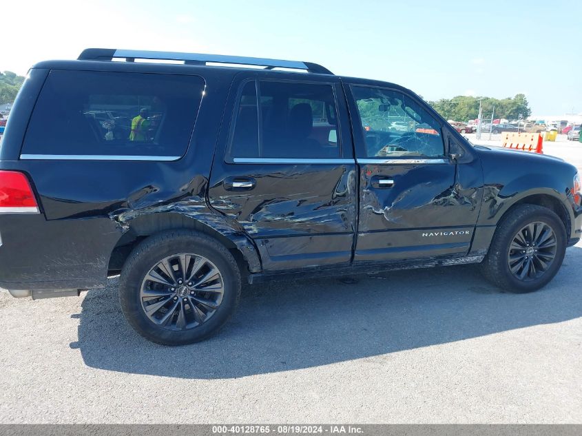 2016 Lincoln Navigator Select VIN: 5LMJJ2JTXGEL06294 Lot: 40128765