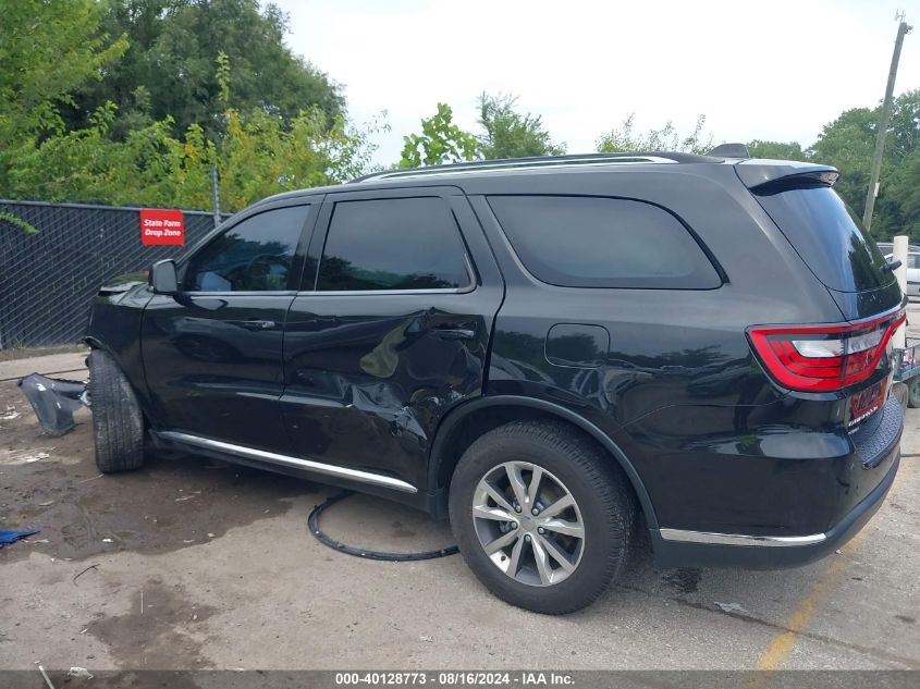 2016 Dodge Durango Limited VIN: 1C4RDJDG4GC331066 Lot: 40128773