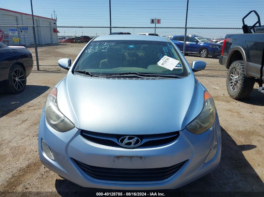 KMHDH4AE1CU374346 2012 Hyundai Elantra Gls (Ulsan Plant)