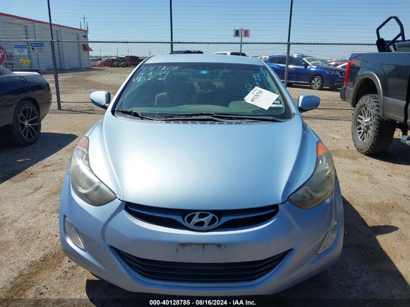 2012 Hyundai Elantra Gls (Ulsan Plant) VIN: KMHDH4AE1CU374346 Lot: 40128785