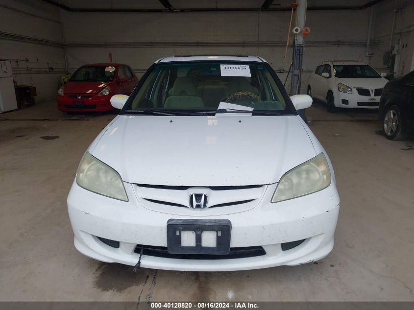 2004 Honda Civic Ex VIN: 2HGES26714H536233 Lot: 40128820