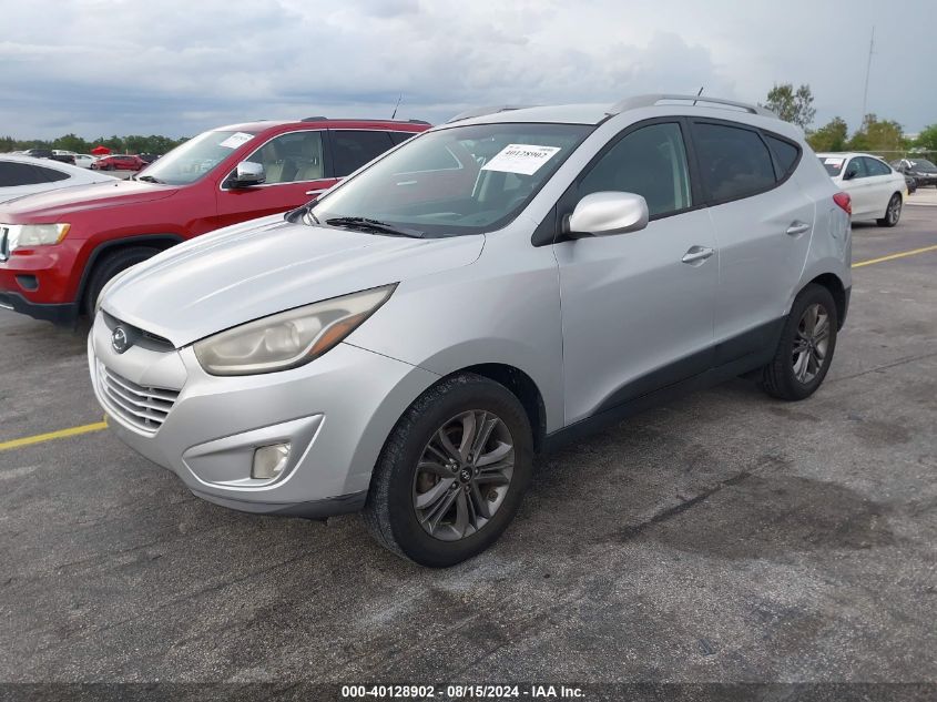 2014 Hyundai Tucson Se VIN: KM8JU3AG5EU891985 Lot: 40128902