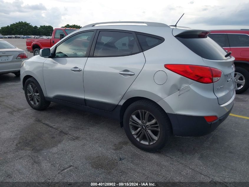 2014 Hyundai Tucson Se VIN: KM8JU3AG5EU891985 Lot: 40128902