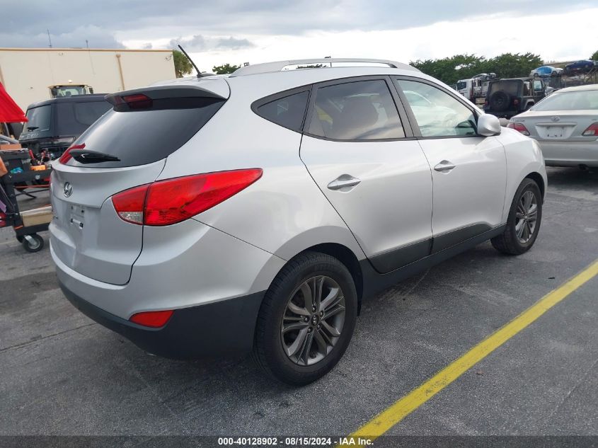 2014 Hyundai Tucson Se VIN: KM8JU3AG5EU891985 Lot: 40128902