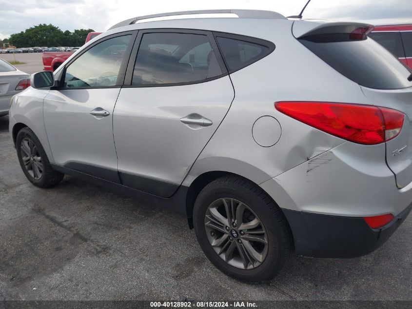 2014 Hyundai Tucson Se VIN: KM8JU3AG5EU891985 Lot: 40128902